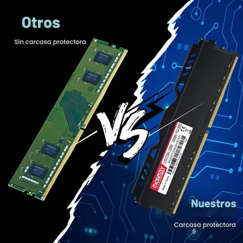 Vista 6 de DDR4 RAM 32GB 3200MHz Módulo de memoria de escritorio PC4-25600 UDIMM sin ECC sin búfer 1.35V 288 pines CL16 para computadora de escritorio