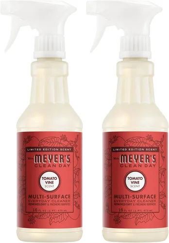 Vista 18 de Meyer's Clean Day, spray limpiador multisuperficie, solución de limpieza diaria para mesadas, pisos, paredes y mucho más, Bluebell, botella