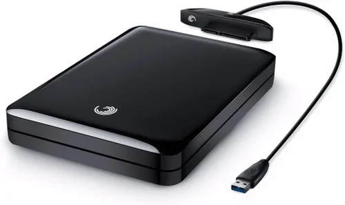 Vista 2 de Seagate FreeAgent GoFlex STAA1500100 - Disco duro externo ultraportátil (1,5 TB, USB 3.0), color negro