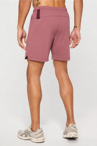 Vista 50 de Fabletics The One - Pantalón corto para hombre (forro), entrenamiento, natación, ligero, de secado rápido, bolsillo con cremallera, tejido elástico