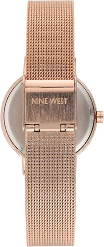 Vista 3 de Nine West Reloj de pulsera de malla para mujer