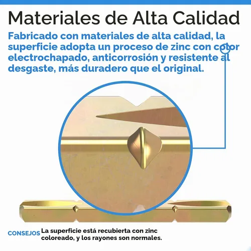 Vista 6 de 3-3/4 "Eje de manija de puerta para puerta de patio Andersen Frenchwood