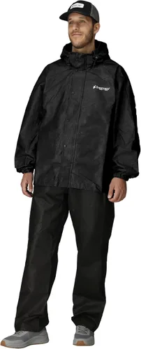 Vista 16 de FROGG TOGGS - Chaqueta impermeable y transpirable para hombre Classic Pro Action para lluvia Azul marino
