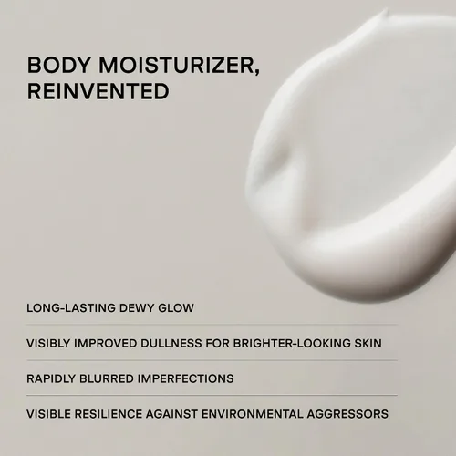 Vista 2 de U Beauty The SUPER Body Hydrator - Crema hidratante corporal de ácido hialurónico megadosis con niacinamida y escualano para una piel suave