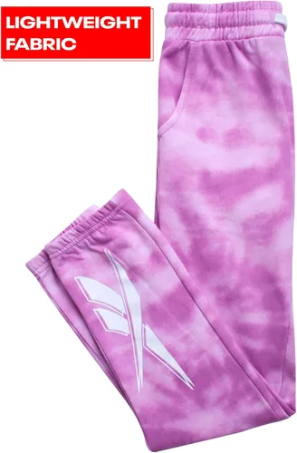 Vista 5 de Reebok Pantalones deportivos para niña - Active Fleece Cargo Joggers (talla S-XL)