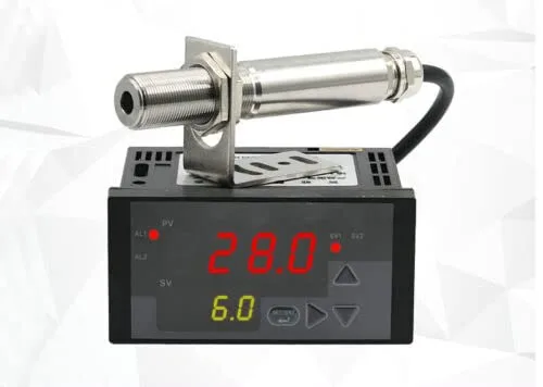 Vista 3 de Sensor infrarrojo en línea industrial del termómetro del regulador de temperatura sin contacto