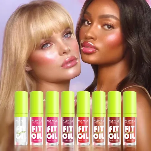 Vista 2 de Sistema de esmalte de labios de aceite de labios de 8 colores Conjunto C