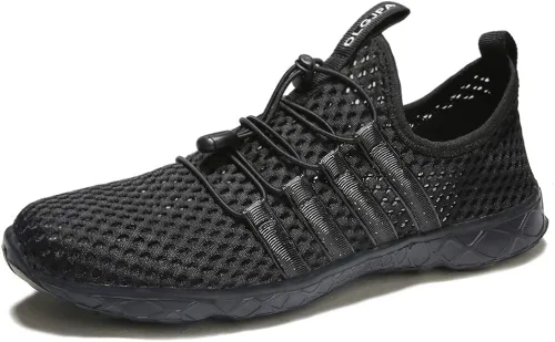 Vista 3 de DLGJPA - Zapatos deportivos Aqua ligeros para agua para hombre zapatos de secado rápido para deportes y para caminar.
