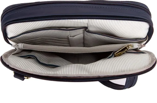 Vista 10 de Travelon - Bolsa de viaje antirrobo para mujer, Azul zafiro), 43199 341