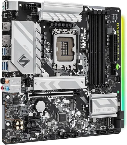 Vista 4 de ASRock B660M Steel Legend 1700 Socket 4 DDR4