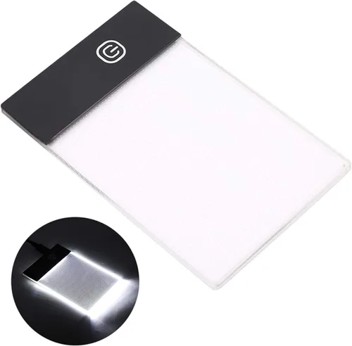 Vista 7 de Almohadillas de luz para libro abatible, función de protección ocular, kit de libro abatible para caligrafía de papel de caligrafía y pintura