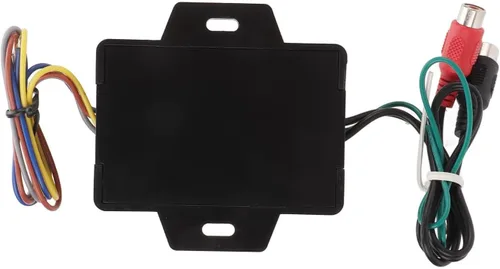 Vista 2 de Convertidor de nivel de altavoz, adaptador de impedancia alta y baja de línea de 2 canales, convertidor de salida de nivel de altavoz de audio