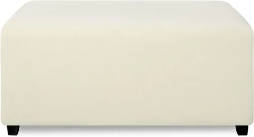 Vista 35 de PureFit Funda otomana súper elástica de ajuste perfecto cuadrada - Fundas otomanas para taburete y muebles plegables de almacenamiento para sala