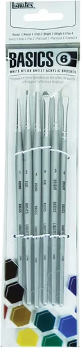 Vista 7 de Liquitex Basics - Juego de 4 pinceles Acylic