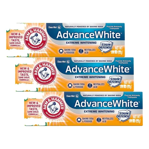 Vista 19 de Arm & Hammer Advance White Extreme Whitening Pasta de dientes, 0.9 onzas (el embalaje puede variar)