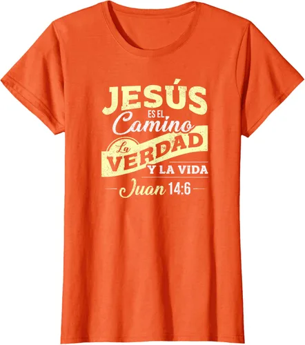 Vista 39 de Camisas de la Biblia de Jesus para los Cristianos Camiseta Española Negro