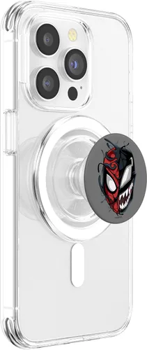 Vista 4 de Marvel Spider-Man Venom - PopSockets PopGrip: agarre intercambiable para teléfonos y tabletas PopSockets MagSafe PopGrip para iPhone