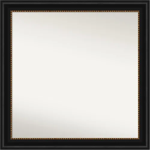Vista 325 de Amanti Art Espejo personalizado, gran espejo de baño estrecho, espejo de pared o espejo de tocador de baño sobre el fregadero (24 x 24 pulgadas)