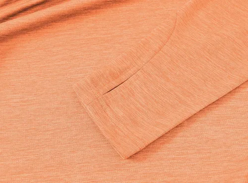 Vista 4 de TBMPOY - Camiseta de manga larga y capucha con protección solar FPU 50 + para mujer, para pesca, senderismo, salidas al aire libre, camiseta ligera