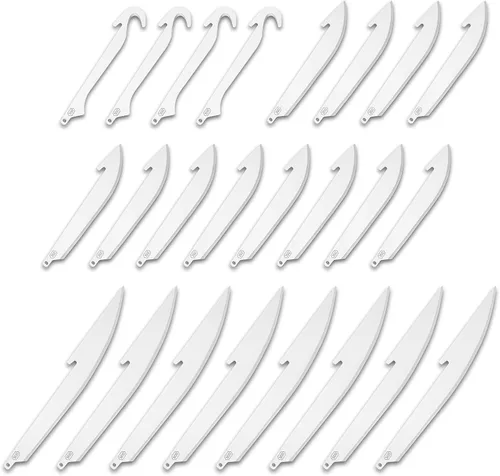 Vista 6 de OUTDOOR EDGE Cuchillas de repuesto RazorSafe de 3.0 pulgadas, 6 piezas