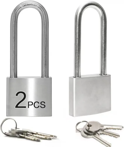 Vista 13 de LanuBe Candados marinos de acero inoxidable 304 con igual llave para uso en exteriores, cuerpo de 1-9/16 pulgadas de ancho, cuerpo de acero