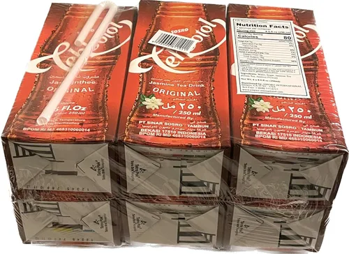Vista 5 de Teh Botol (té de jazmín) 8oz (paquete de 6)