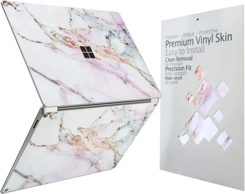 Vista 29 de Calcomanía protectora ultradelgada para Microsoft Surface Laptop Studio 2 2023, fácil aplicación, antiarañazos, sin residuos [pintura azul]