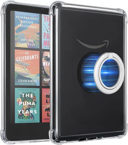 Vista 32 de CoBak Funda transparente para Kindle Paperwhite completamente nuevo de 12ª generación 2024 (7") y Kindle Colorsoft Signature Edition (7"), cubierta