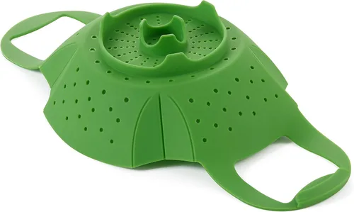 Vista 4 de Cesta de silicona para vaporizador de verduras/alimentos - Inserto para ollas, sartenes, ollas de barro y más... por Sunsella