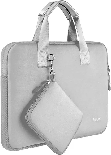 Vista 8 de Hseok Sk01bl01 - Funda de neopreno para portátil de 14 pulgadas con funda