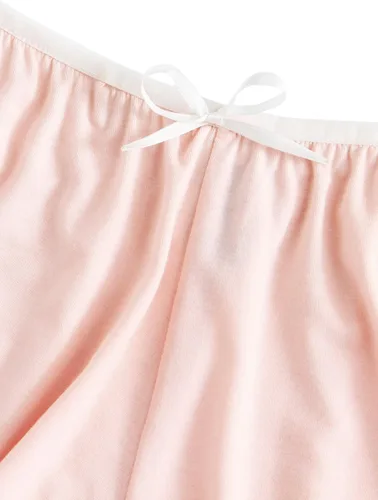Vista 4 de SweatyRocks - Conjunto de ropa interior de lencería con borde de encaje, bralette con tirantes y calzón para mujer