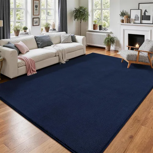 Vista 16 de Vasofe Alfombra de pasillo negra de 2 x 4 pulgadas, alfombra antideslizante de espuma viscoelástica gruesa para interiores, para guardería Negro