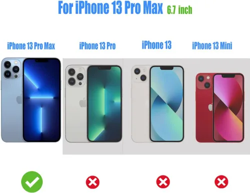 Vista 2 de Funda protectora para iPhone 13 Pro Max para niñas, mujeres y hombres, a prueba de golpes, delgada, suave, TPU transparente, funda protectora