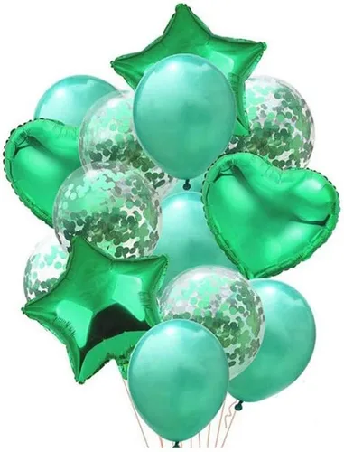 Vista 13 de 10 globos de papel de aluminio con forma de corazón de oro rosa, globos de helio, decoraciones de fiesta de cumpleaños, globos de boda para niños