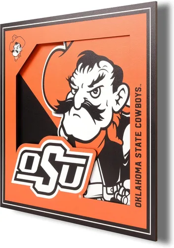 Vista 58 de YouTheFan NCAA Texas A&M Aggies - Arte de pared de la serie de logotipos 3D - 12x12 pulgadas
