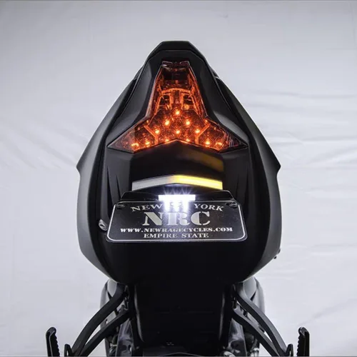 Vista 2 de Nuevo kit de eliminación de guardabarros Rage Cycles, compatible con Kawasaki ZX-6R 2019-Present (sin tucked)