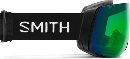 Vista 4 de Smith 4D MAG Gafas de nieve – Gafas de esquí y snowboard para adultos con lente diaria y visión BirdsEye – para hombres y mujeres Negro + espejo