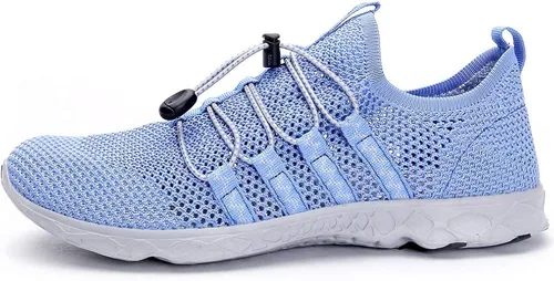 Vista 3 de DLGJPA - Zapatos deportivos Aqua ligeros para agua para hombre zapatos de secado rápido para deportes y para caminar