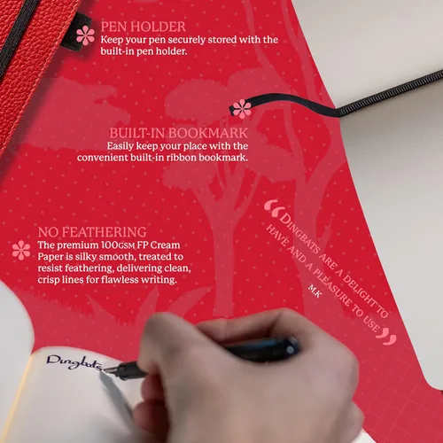 Vista 3 de Dingbats - Cuadernos rojo (Red Kangaroo)