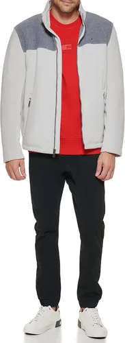 Vista 5 de Tommy Hilfiger - Chaqueta clásica de vellón y cremallera frontal para hombre