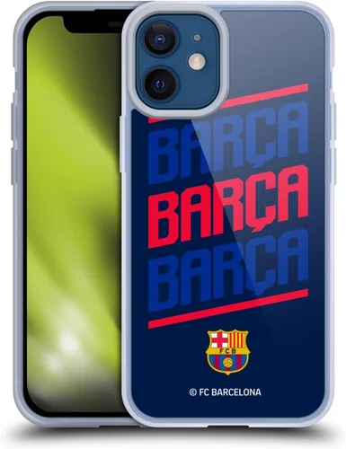 Vista 31 de Head Case Designs Funda de gel suave con licencia oficial del FC Barcelona Barca Crest Graphics [protección de grado militar] compatible con Apple