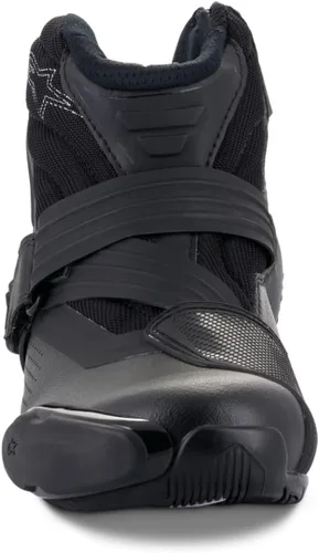 Vista 2 de Alpinestars SMX-1 R V2 - Botas de motocicleta ventiladas para hombre, botas de equitación cortas, con certificación CE Negro/Negro