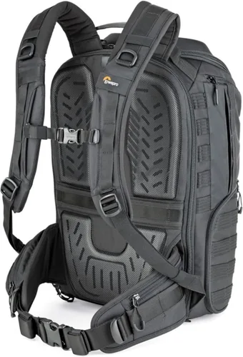 Vista 8 de Lowepro ProTactic BP 450 AW 2 Pro 25L Cómoda mochila modular de telas recicladas y teñidas en solución con bolsillo CradleFit, cubierta para todo