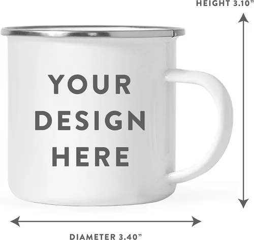 Vista 6 de Andaz Press Taza de café de acero inoxidable con nombre personalizado de 11 onzas para niños, 1 paquete, taza de Navidad personalizada