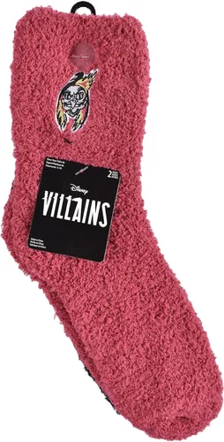 Vista 3 de Disney Paquete de 2 calcetines para mujer, color magenta, 9 11 de EE. UU, Magenta, 9-11
