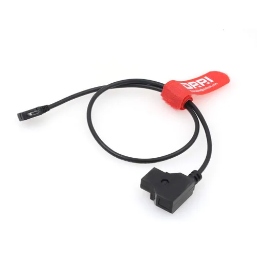 Vista 3 de Cable de alimentación del motor Micro-USB en ángulo recto a Dtap para TILTA Nucleus-Nano