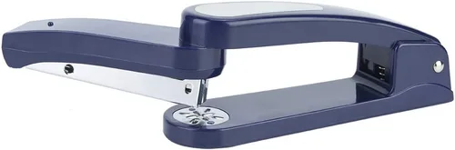 Vista 7 de Engrapadora, popular y práctica de esfuerzo reducido, engrapadora compacta de rotación mediana de 45 grados, capacidad de 20 hojas, escuela, trabajo