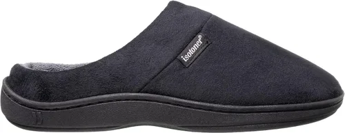 Vista 6 de Pantufla Isotoner con talón abierto, con espuma viscoelástica, suela interior y exterior, para hombre