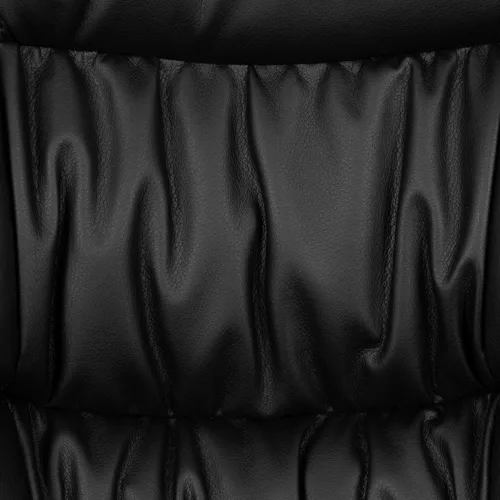 Vista 19 de Flash Furniture Fundamentals - Silla giratoria grande y alta de LeatherSoft para oficina y juegos, silla de oficina ergonómica con reposabrazos Negro