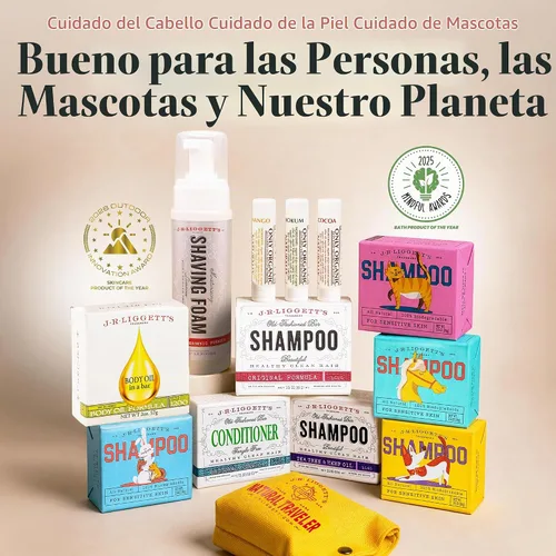 Vista 7 de Champú en barra J.R. Liggett con aceite de argán virgen, 3.5
